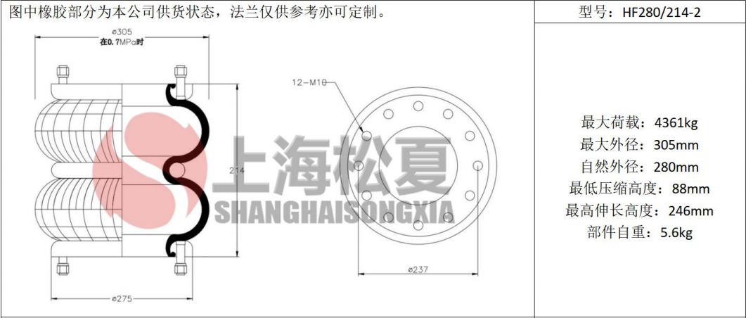 拖車用<a href='http://www.weiningjx.com/' target='_blank'><u>空氣彈簧</u></a>